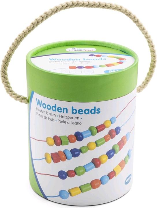 Produktbild New Classic Toys Holzperlen - 96 Stück