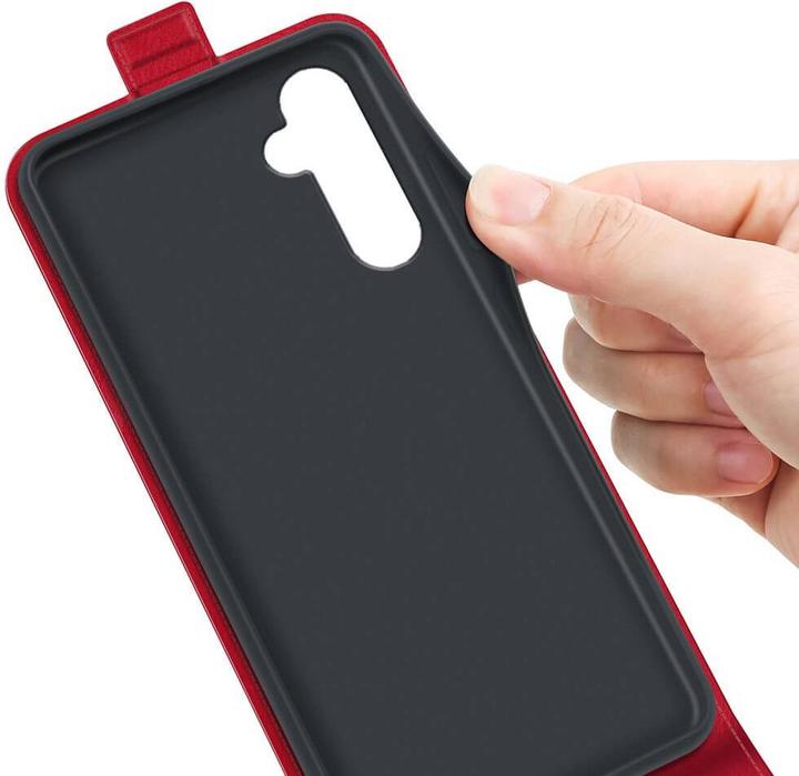 Produktbild Cover-Discount Klassisches Flip Case vertikal rot (Samsung Galaxy S24+)
