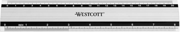 Produktbild Westcott Aluminium-Lineal 20cm (20 cm)