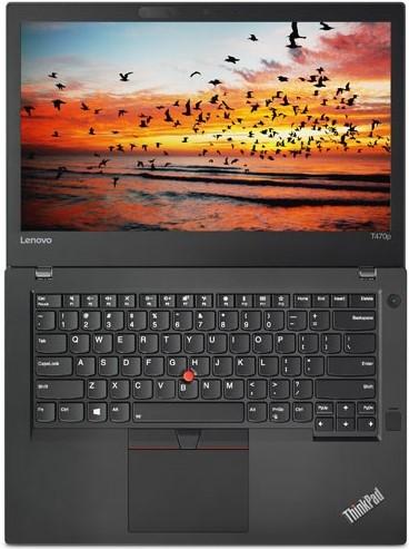 Actual product image Lenovo ThinkPad T470p (14", Intel Core i7-7700HQ, 16 GB, CH)
