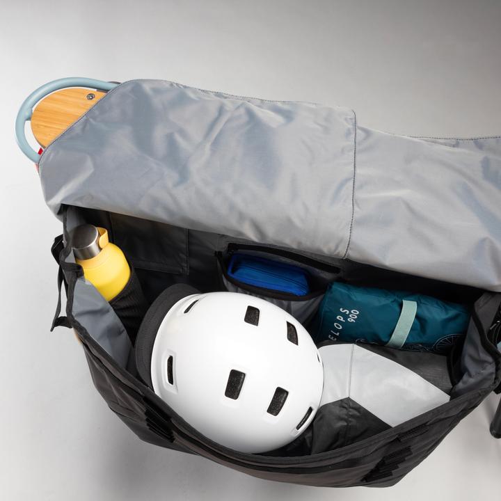 Actual product image Decathlon Doppel-Fahrradtasche Longtail (Luggage carrier bag)