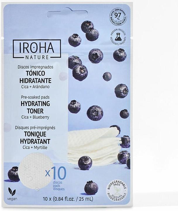 Produktbild Iroha Nature Nature Toner Pads Hydrating and Soothing