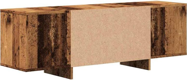 Actual product image vidaXL TV Schrank Lowboard Fernsehschrank Fernsehtisch TV Möbel Altholz-Optik (120 x 30 x 40.5 cm)