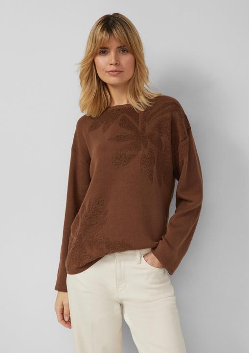 Image du produit s.Oliver Strickpullover Pullover mit dekorativem Strickmuster (48)