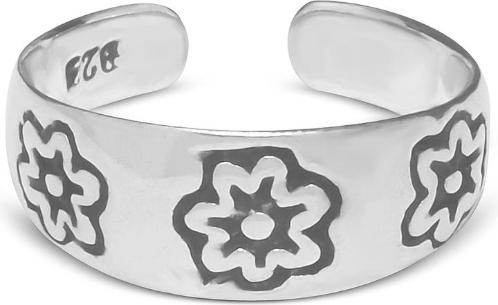 Immagine prodotto Leyda Zehenring mit Blumenmotiv (Argento 925)