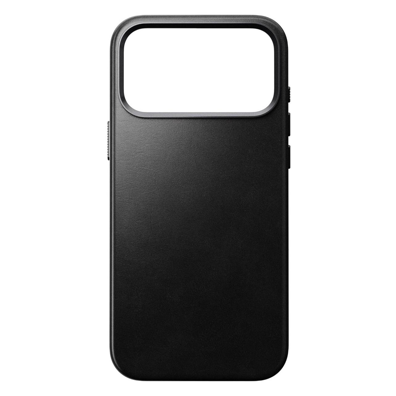 Nomad Traditional Leather Case (Apple IPhone 17 Pro Max), Smartphone Hülle, Schwarz