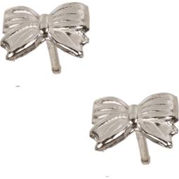Out of the blue, Ohrringe, Ohrstecker 925 Sterling Silber, Schleife, (925 Sterling Silber)