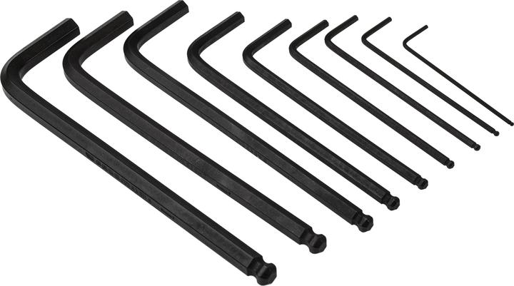 Produktbild Facom 9pc Metric Spherical Head Hex Key Set