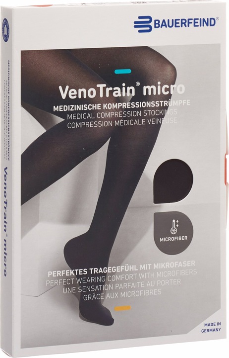 Veno Train MICRO A-D KKL2 L normal/long offene Fussspitze schwarz (L)