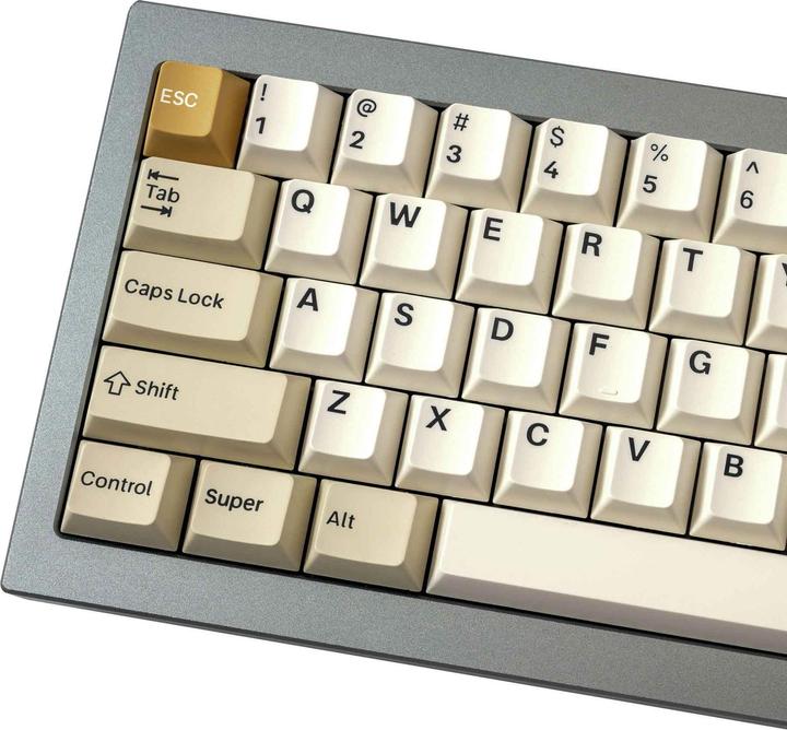 Actual product image Keychron Key DouShot PBT Camel Full OEM US PBT-14