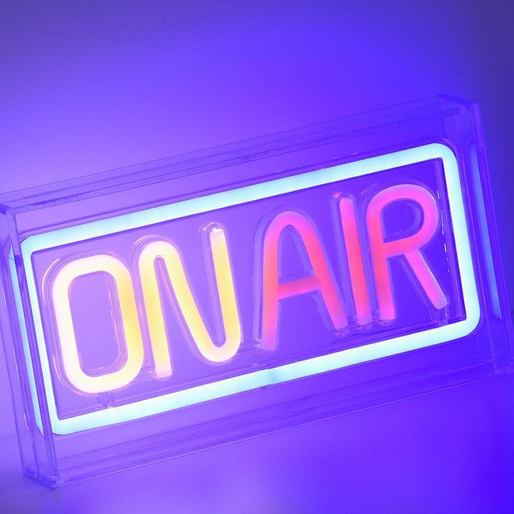 Produktbild Just Light LED Dekoleuchte NEON SIGN Neon Schild USB Kinderzimmer