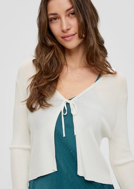 Produktbild s.Oliver Strickjacke Strickjacke aus Viskosemix (XL)