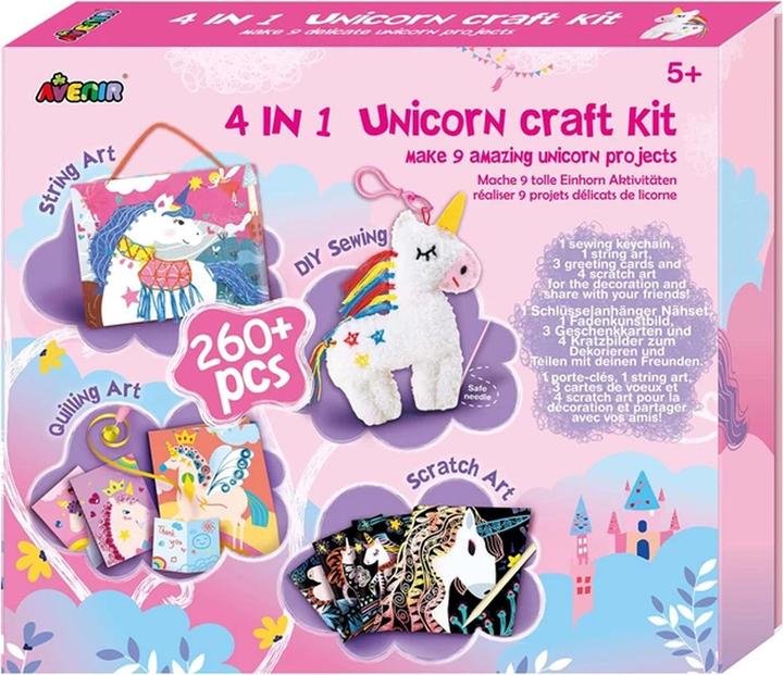Actual product image Avenir Creative Set Unicorns