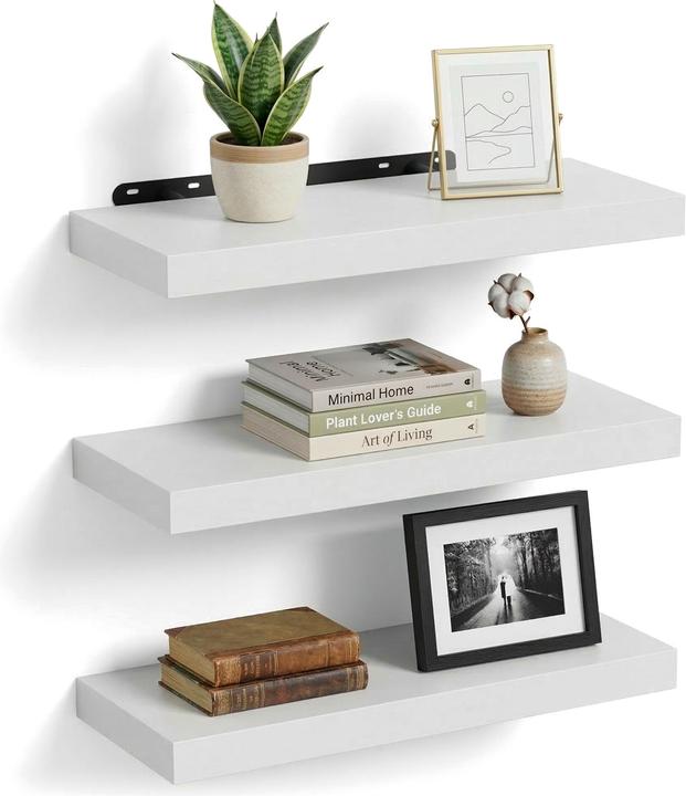 Actual product image Relaxdays 3x wall shelf (40 x 23 x 4 cm)