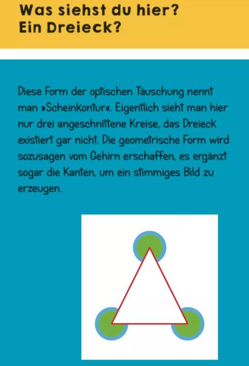 Produktbild Optische Täuschungen