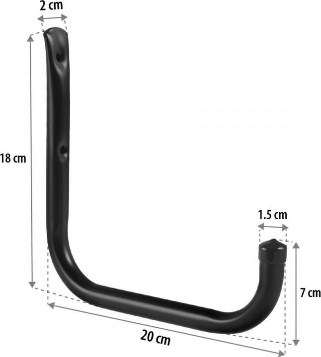 Produktbild Maclean Set aus 2 Wandhalterungen für Reifen MC-487
