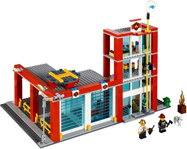 Image du produit LEGO Siège du service d'incendie de la ville (60004, LEGO City)
