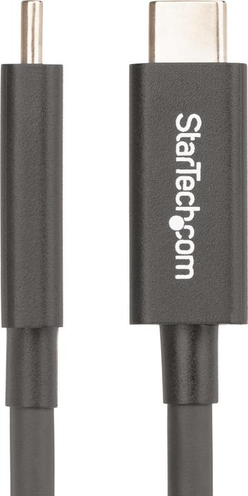 Produktbild StarTech com A40G2MB-TB4-CABLE, Mâle, Mâle, 2 m, Noir, Nickel, 40 Gbit/s (2 m, USB 4.0, USB 3.2, 100 W)