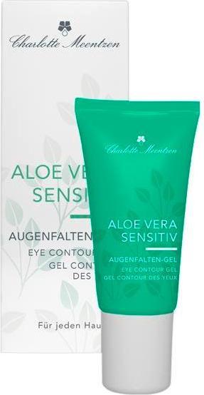Produktbild Charlotte Meentzen Aloe Vera Sensitiv Augenfalten-Gel (Augenpflege Gel, 15 ml, Tag + Nacht)