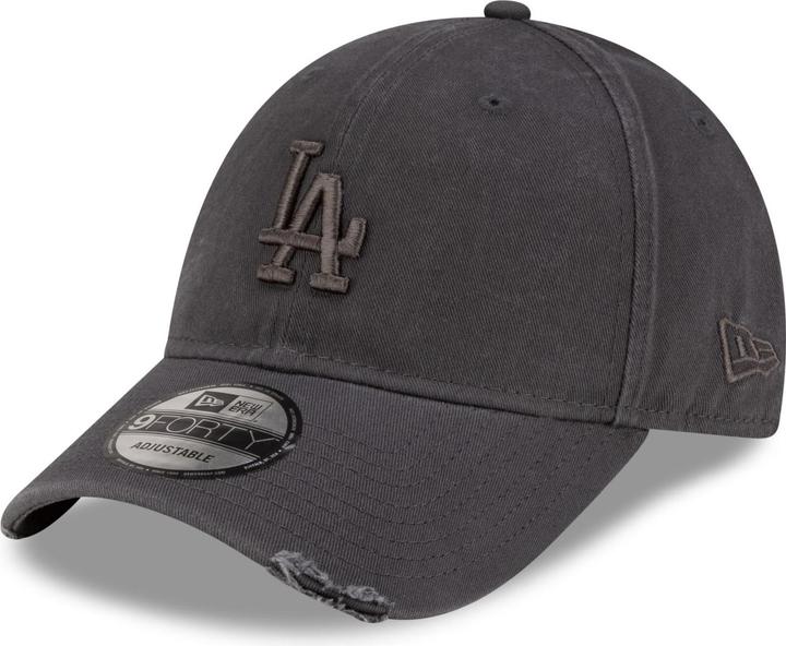 Produktbild New Era 9Forty Strap Cap - DISTRESSED LA Dodgers charcoal