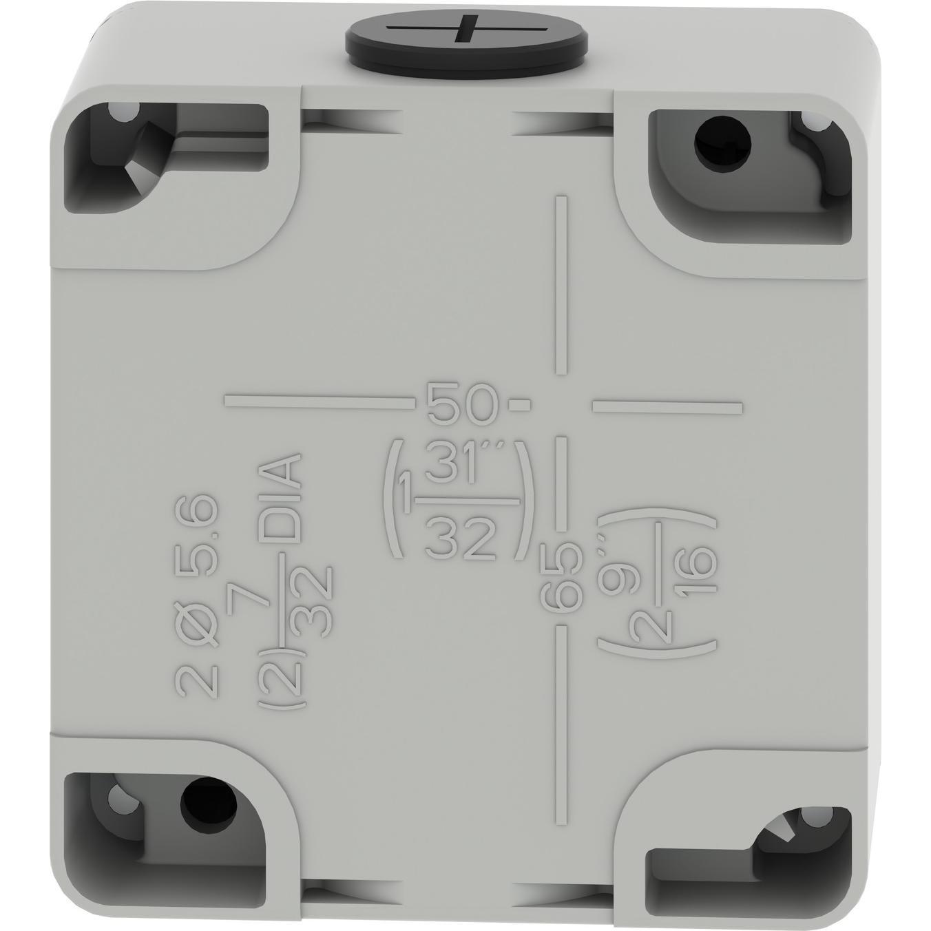 Thumbnail - Schneider Electric XAPD1202 Leergehäuse XAP Metall grau für 2x22mm - CSA (Gehäuse), Elektronikzubehör + Gehäuse, Grau