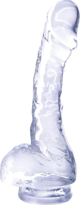 NMC 4 inch realistic dildo with suction cup clear