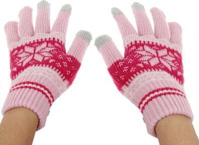 Produktbild Hermex iGlove Handschuhe für TouchScreen Touch - Pink Grösse S (S)