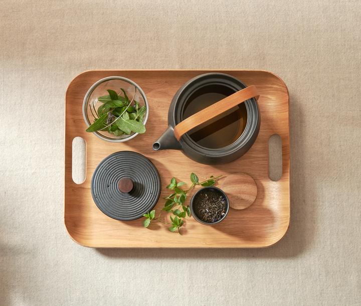 Image du produit ASA Selection Théière avec poignée en bois, black (1.50 l)