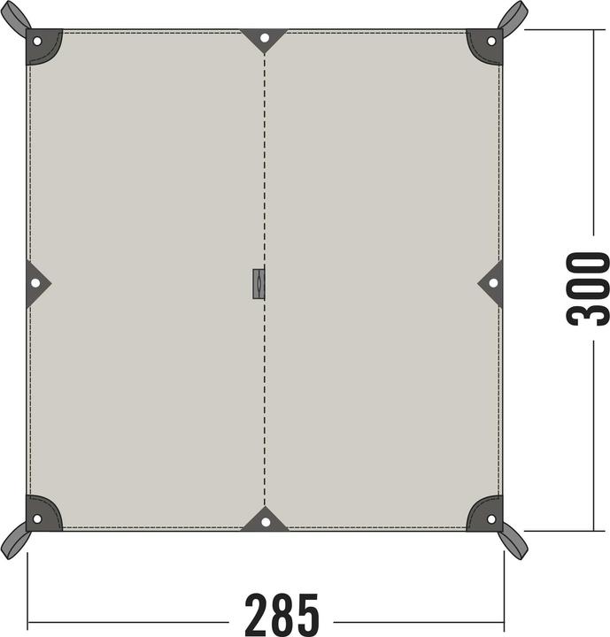 Actual product image Tatonka Tarp 2 TC (Tarp, 1.30 kg)