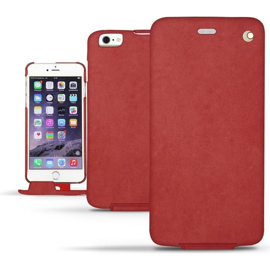 Noreve Lederschutzhülle vertikal (Apple iPhone 6), Smartphone Hülle, Rot