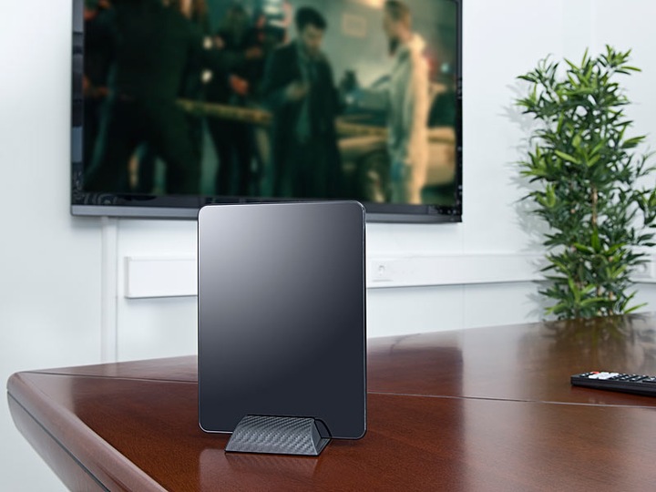 Produktbild Auvisio Aktive DVB-T2-Antenne mit Full-HD-Empfang (DVB-T / -T2)