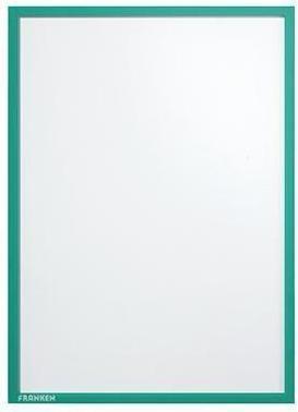 Immagine prodotto Franken FRAME IT X-tra!Line, DIN A4, autoadesivo verde, porta documenti, trasparente, Hartfoli (A4, 1x)