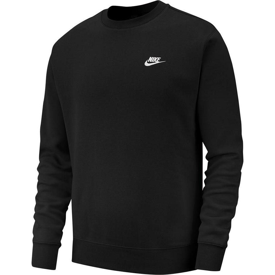 Nike, Herren, Pullover, Sportswear Club Fleece, Schwarz, (L)