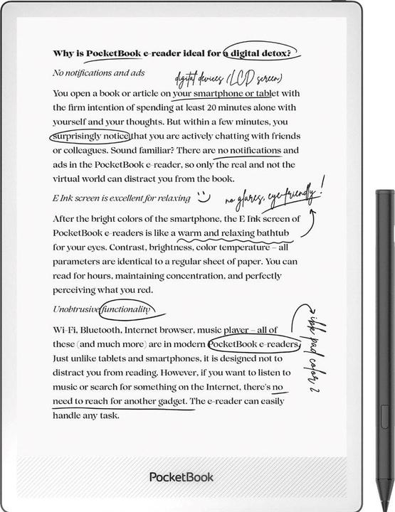 Actual product image PocketBook 1030 InkPad One Matte Black (10.30", 16 GB)