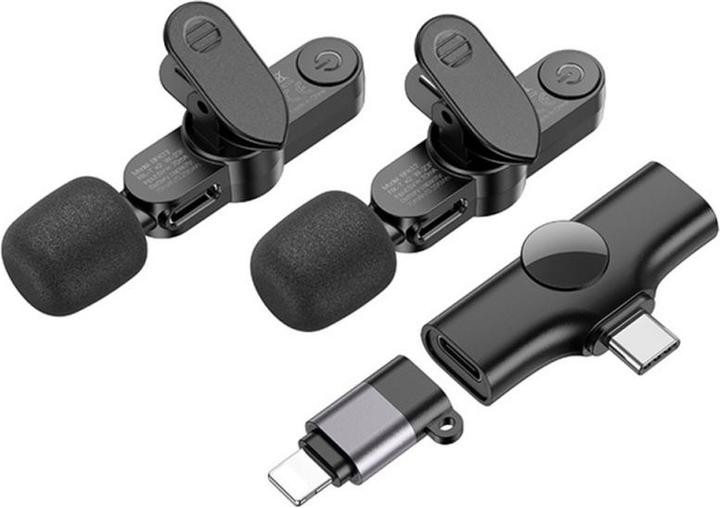 Image du produit Borofone BFK12 Trophy, USB-C / Lightning, 2-Pack, Noir