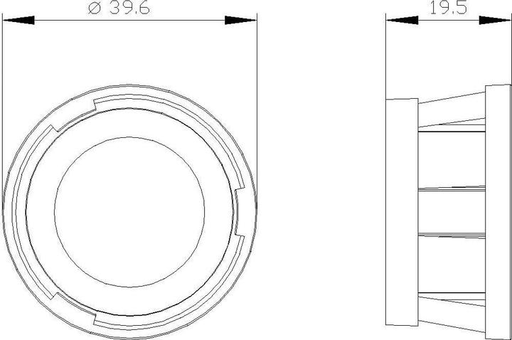 Actual product image Siemens Accessories Command devices Protective collar 3SU1950-0DK80-0AA0