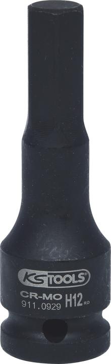 Actual product image KS Tools 1/2" power bit socket (12 mm)