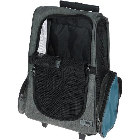 Meilleurs prix pour Kerbl Sac À Dos Trolley Vacances Noir Et Rouge 42X25X55 Cm
