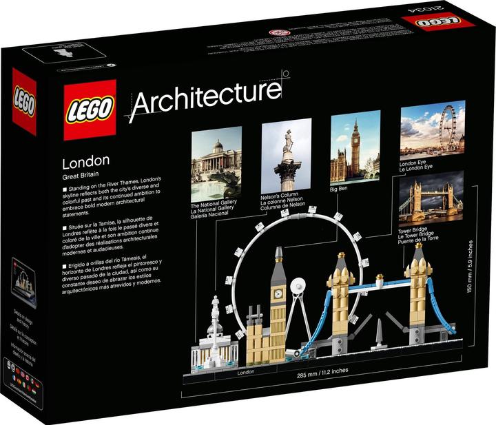 Image du produit LEGO Architecture End-Of-Live Set London - 21034 NEU! Teile 468x (21034)