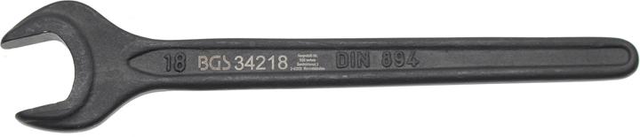 Actual product image BGS Single Open End Spanner DIN 894 18 mm (18 mm)