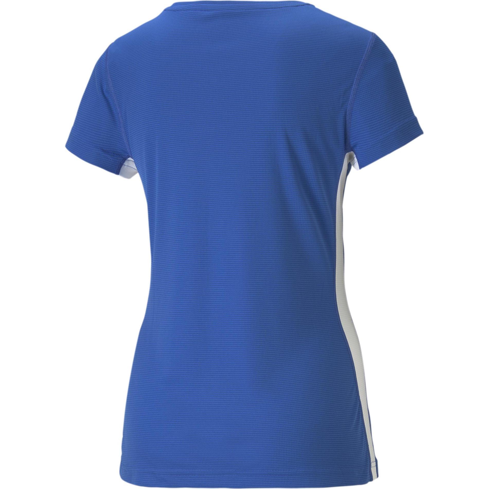 Thumbnail - Puma, Unisex, Sportshirt, Cross the Line Tee 2.0 W-520352 (S), Blau, S