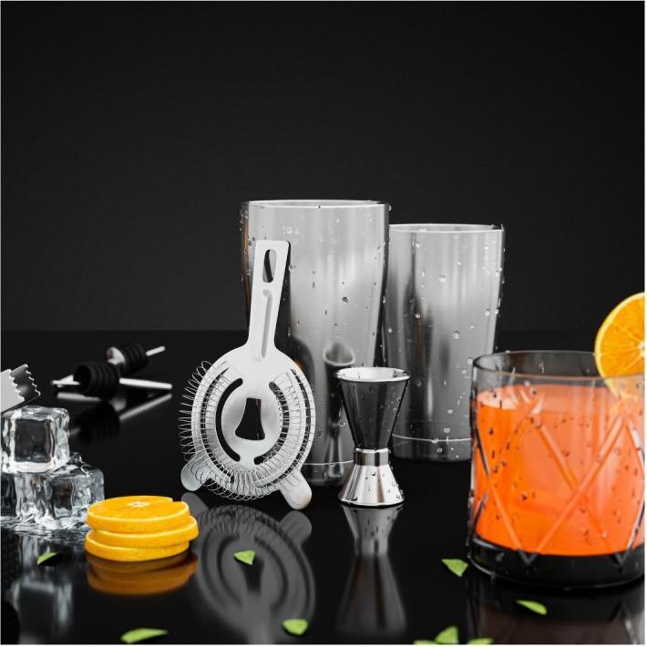 Immagine prodotto Mark Adler Shake 3.0 bar kit (Set da cocktail, Shaker da cocktail)
