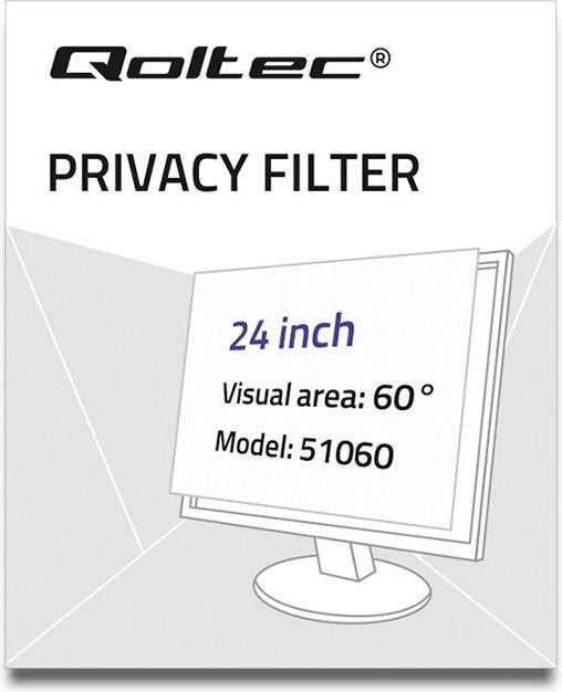 Immagine prodotto Qoltec Privacy (24", 16 : 9)
