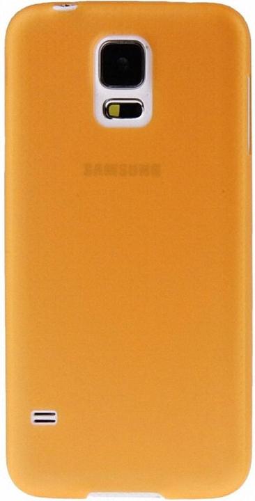 Actual product image König Design Protective Case Ultra Thin 0.3mm for Mobile Samsung Galaxy S5 mini / G800 Orange (Samsung Galaxy S5 Mini)
