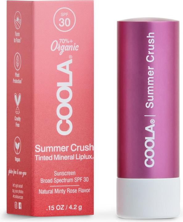 Actual product image Coola Suncare Mineral Liplux Summer Crush (Tinted lip care, 4.40 ml)
