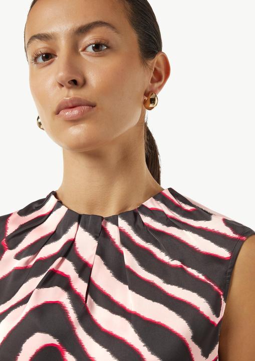 Immagine prodotto Comma Bluse Satin-Bluse mit Raffung (34)