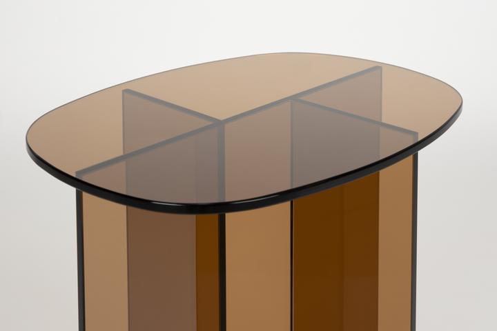 Image du produit Zuiver Side Table Linea Brown