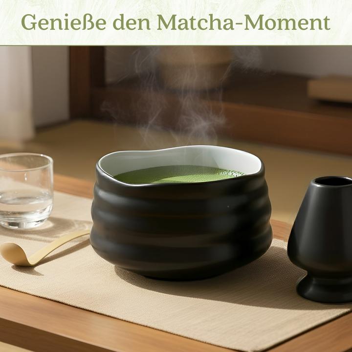 Actual product image Gewürzladen Näfels Matcha Set – in Geschenkbox, schwarz