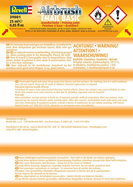 Actual product image Revell Email Basic Primer (Email-Basic, 25 ml)
