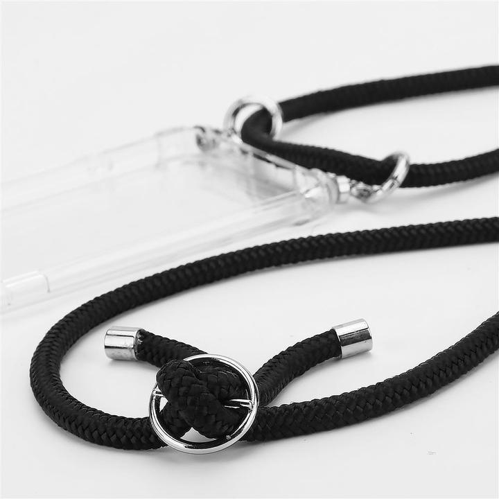 Produktbild Cadorabo TPU Cover Handy Kette SILBER